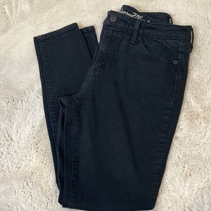 High rise skinny jeans
